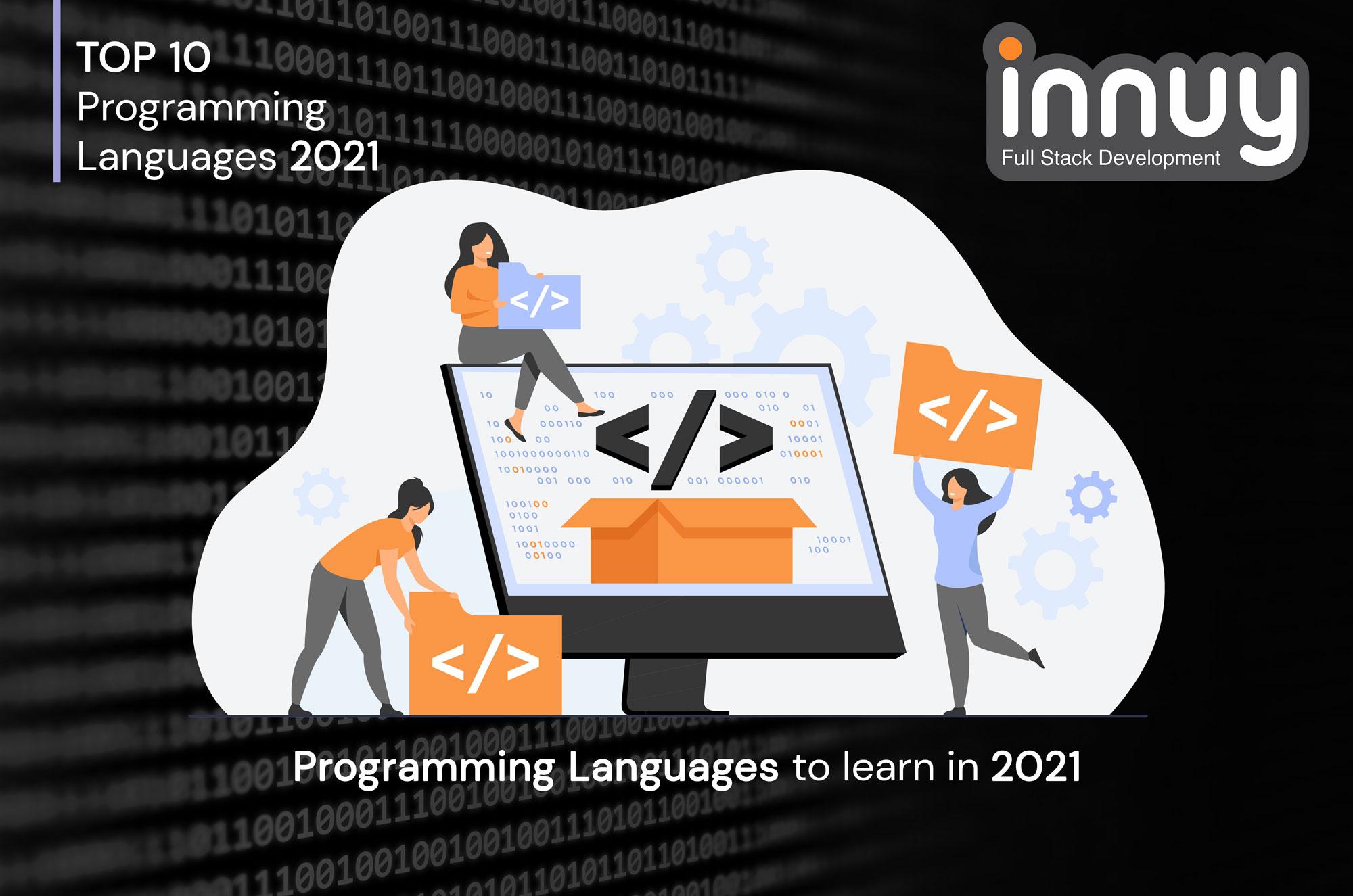 Top 10 Programming Languages To Learn In 2022 Innuy